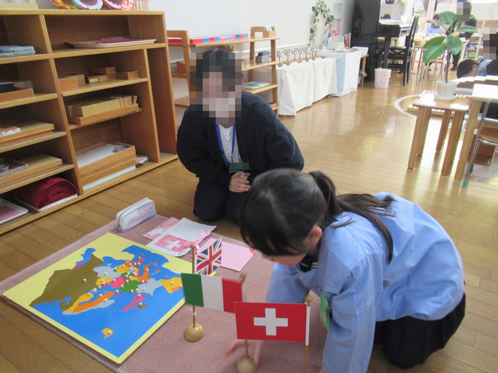 年長児　保育参加